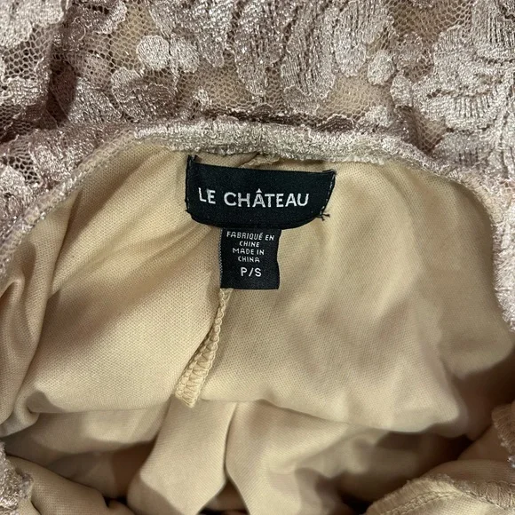 Vintage Le Chateau Y2k 2000s Lace Fairy Whimsigoth Size Small Dress - Picture 10 of 11